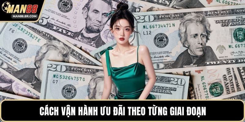 Cách vận hành ưu đãi theo từng giai đoạn