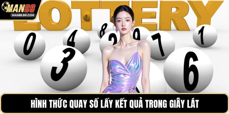 Hình thức quay số lấy kết quả trong giây lát