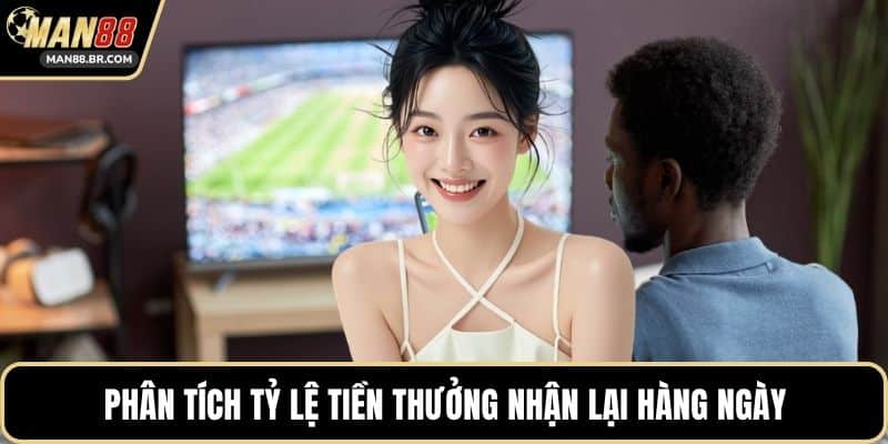 Phân tích tỷ lệ tiền thưởng nhận lại hàng ngày