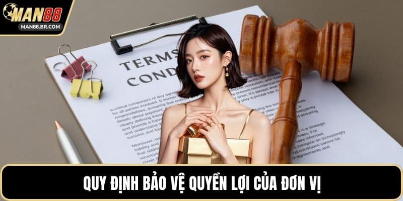 Quy định bảo vệ quyền lợi của đơn vị