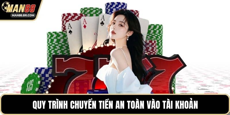 Quy trình chuyển tiền an toàn vào tài khoản